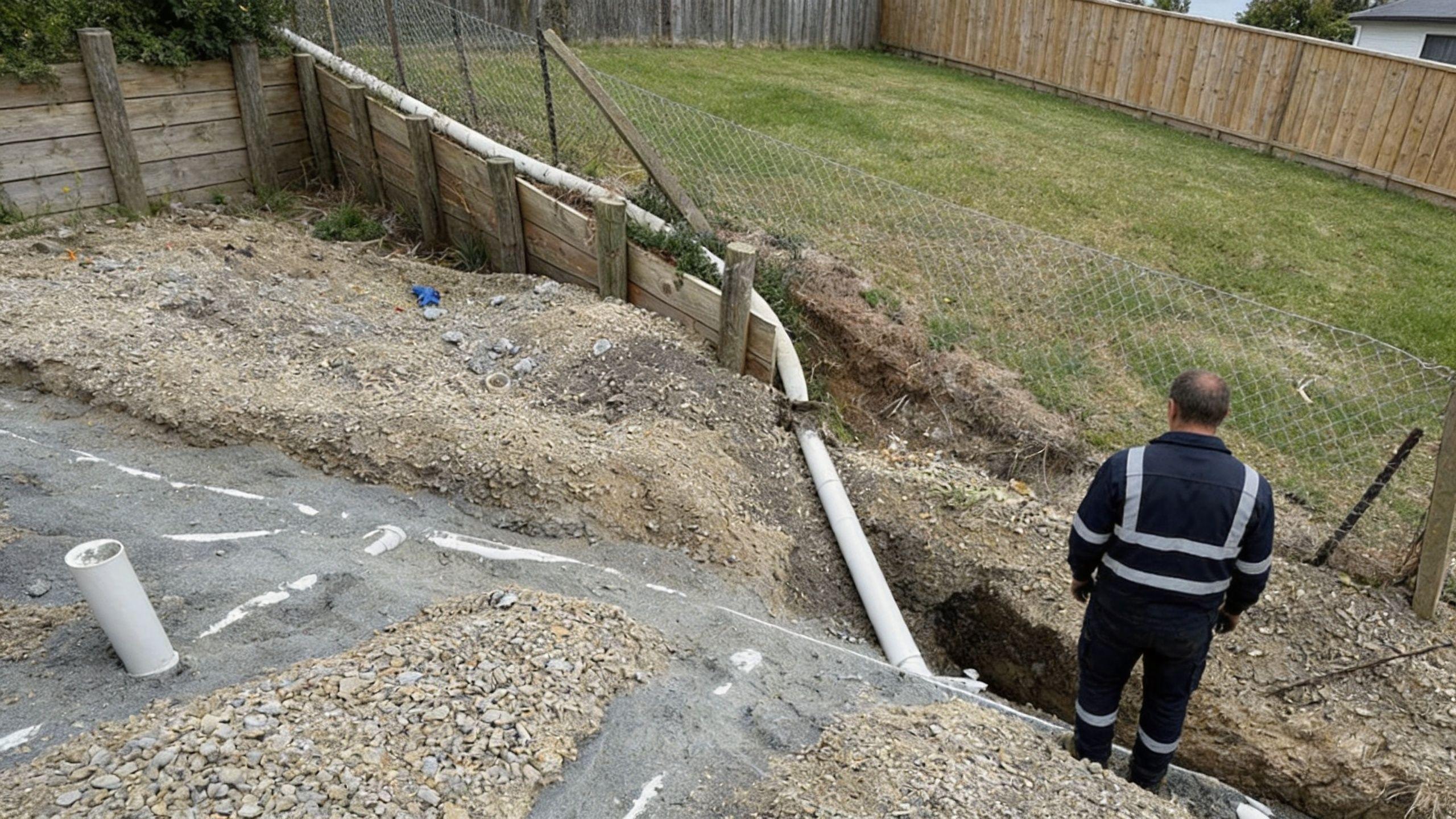Professional drain repair and pipe laying work in Auckland